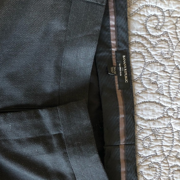 Dark Grey Banana Republic Dress Pants - Picture 4 of 5
